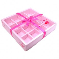 프리티 초콜릿박스16구(핑크)