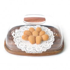 케익보관함-직사각원형덮개